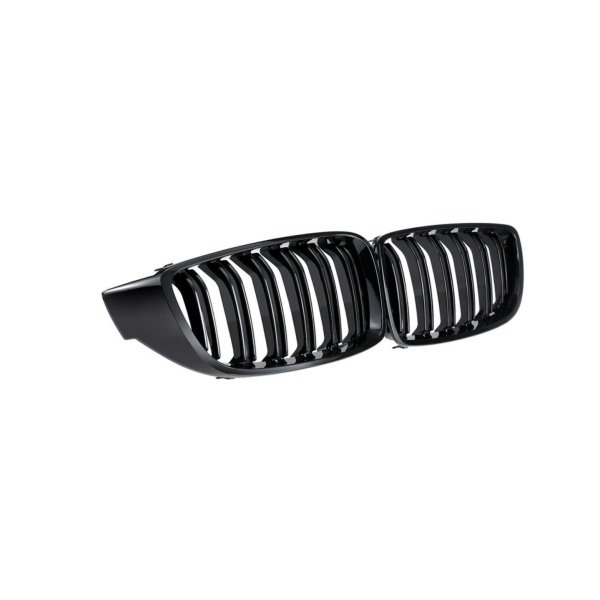 BMW F32, F33, F36, F80, F82 M4-Look kiiltävän mustat munuaiset